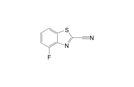 4-fluoranyl-1,3-benzothiazole-2-carbonitrile