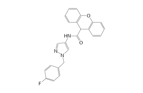 N-[1-(4-fluorobenzyl)-1H-pyrazol-4-yl]-9H-xanthene-9-carboxamide