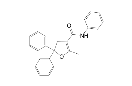 2-Methyl-N,5,5-triphenyl-4,5-dihydrofuran-3-carboxamide