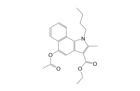 ethyl 5-(acetyloxy)-1-butyl-2-methyl-1H-benzo[g]indole-3-carboxylate