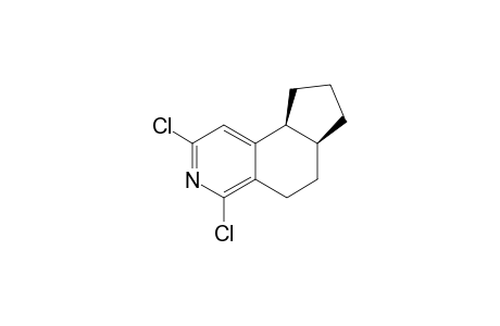 (+-)-2,4-Diichloro-6,6a,7,8,9,9a-hexahydro-5H-cyclopent[f]isoquinoline