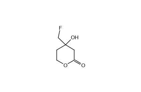 4-(fluoromethyl)-4-hydroxytetrahydro-2H-pyran-2-one
