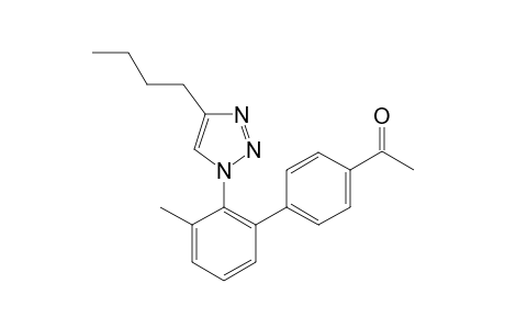 1-[2'-(4-n-Butyl-1,2,3-triazol-1-yl)-3'-methylbiphenyl-4-yl]-ethanone