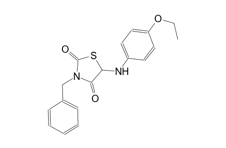 2,4-thiazolidinedione, 5-[(4-ethoxyphenyl)amino]-3-(phenylmethyl)-