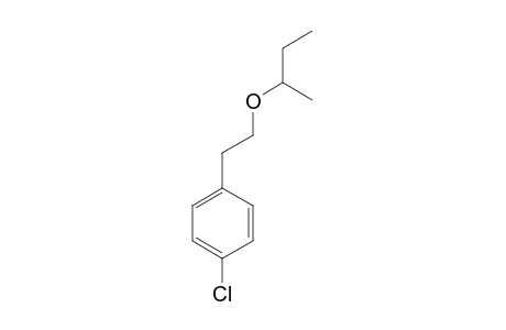 4-Chlorophenethyl alcohol, 1-methylpropyl ether