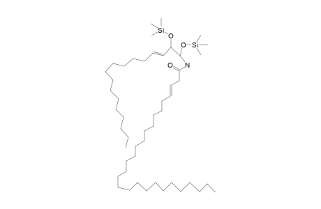 1,3-di-o-Trimethylsilyl-N-(3-hexacosenoyl) sphingosine