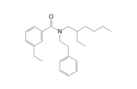 Benzamide, 3-ethyl-N-(2-phenylethyl)-N-(2-ethylhexyl)-