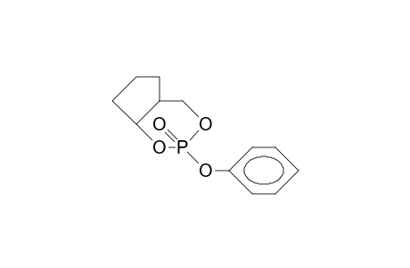 3.alpha.-Phenoxy-3.beta.-oxo-cis-2,4-dioxa-3-phosphabicyclo-[4.3.0]-nonane