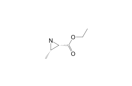 (R*,R*)-3-METHYL-2-ETHOXYCARBONYL-AZIRIDINE