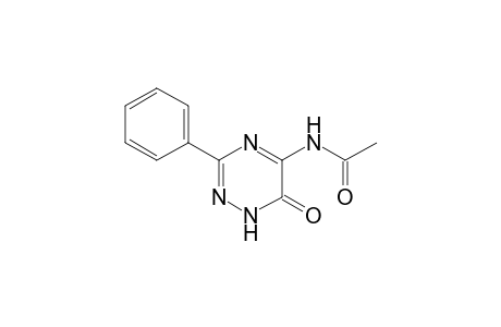 Acetamide, N-(1,6-dihydro-6-oxo-3-phenyl-1,2,4-triazin-5-yl)-