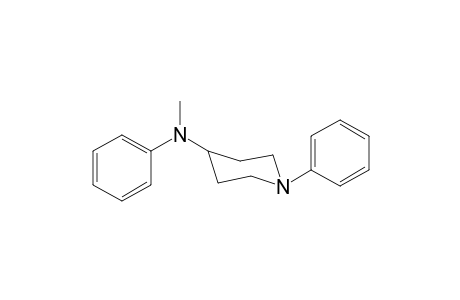 N-Methyl-1-phenyl-4-anilinopiperidine