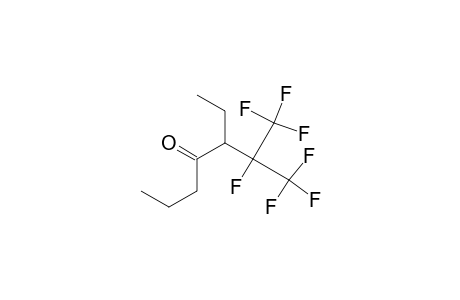 5-Ethyl-6,7,7,7-tetrafluoro-6-trifluoromethyl-4-heptanone