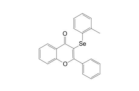 2-Phenyl-3-(o-tolylselenyl)-4H-chromen-4-one