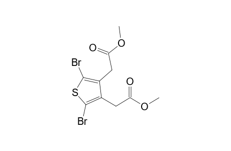 2,5-Dibromo-3,4-bis[(methoxycarbonyl)methyl]thiophene