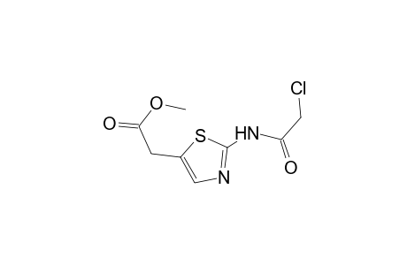 5-Thiazoleacetic acid, 2-[(2-chloroacetyl)amino]-, methyl ester