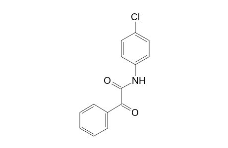 N-(4-Chlorophenyl)-2-oxo-2-phenylacetamide