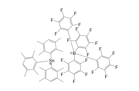 TRIDURYLSTANNYLIUM-TETRAKIS-(PENTAFLUOROPHENYL)-BORATE