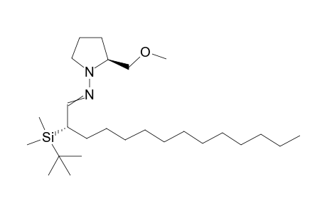 (S,S)-(-)-1-{[2-(tert-Butyldimethylsilyl)tetradecyliden]amino}-2-(methoxymethyl)pyrrolidine