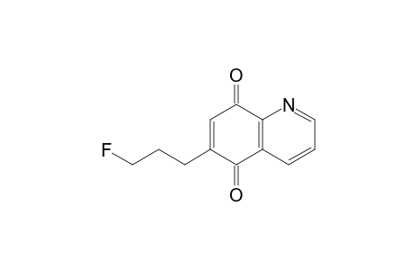 6-(3-Fluoropropyl)quinoline-5,8-dione