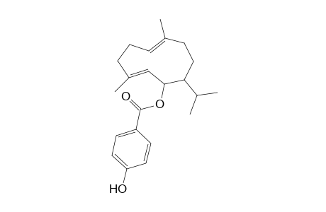 6-[(p-Hydroxybenzoyl)oxy]-germacra-1(10),4-diene