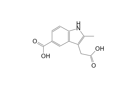 3-(carboxymethyl)-2-methyl-1H-indole-5-carboxylic acid