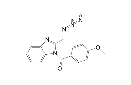 1H-Benzimidazole, 2-(azidomethyl)-1-(4-methoxybenzoyl)-
