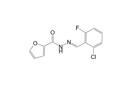 N'-[(E)-(2-chloro-6-fluorophenyl)methylidene]-2-furohydrazide