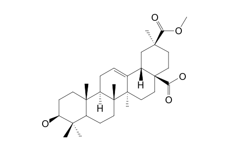 3.beta.-Hydroxy-30.beta.-methyloleanate-12-en-28.beta.-oic-acid