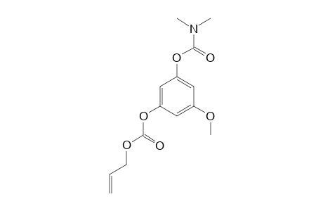 5-Allyloxycarbonyloxy-3-(N,N-dimethylcarbamoyloxy) anisole