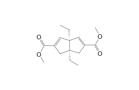 dimethyl 1,5-diethyl-cis-bicyclo[3.3.0]octa-2,7-diene-3,7-dicarboxylate