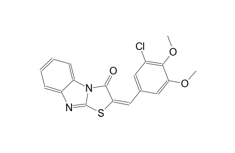 (2E)-2-(3-chloro-4,5-dimethoxybenzylidene)[1,3]thiazolo[3,2-a]benzimidazol-3(2H)-one