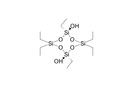 CIS-2,6-DIHYDROXY-2,4,4,6,8,8-HEXAETHYLCYCLOTETRASILOXANE