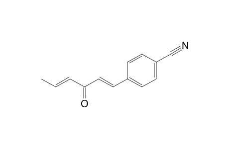 1-(4-Cyanophenyl)hexa-1,4-dien-3-one
