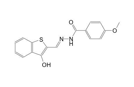 N'-[(E)-(3-hydroxy-1-benzothien-2-yl)methylidene]-4-methoxybenzohydrazide