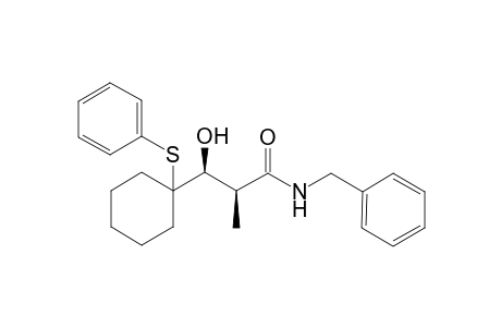 (2S,3S)-N-Benzyl-3-hydroxy-2-methyl-3-[1-(phenylthio)cyclohexyl]propanamide