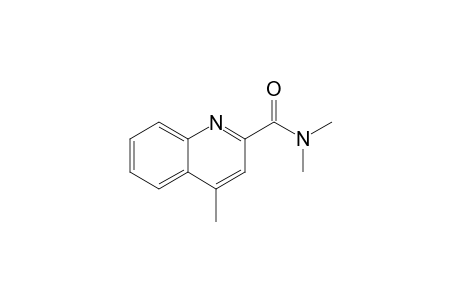 N,N,4-trimethyl-2-quinolinecarboxamide