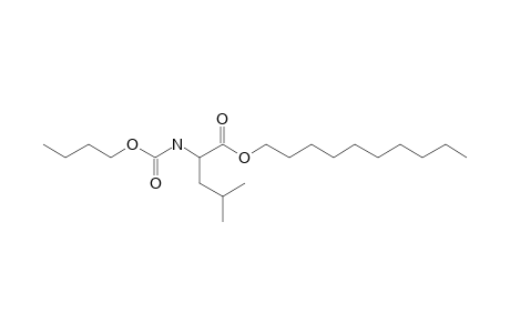 L-Leucine, N-butoxycarbonyl-, decyl ester