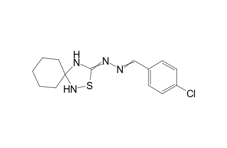 5-(4-Chlorbenzylidenhydrazono)-3,3-pentamethylen-1,2,4-thiadiazolidine
