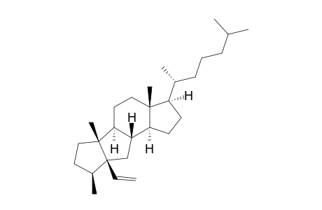 3.beta.-Methyl-5-vinyl-A,B-bisnor-5.beta.-cholestane