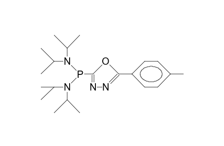 2-[Bis(diisopropylamino)-phosphino]-5-(4-tolyl)-1,3,4-oxadiazol