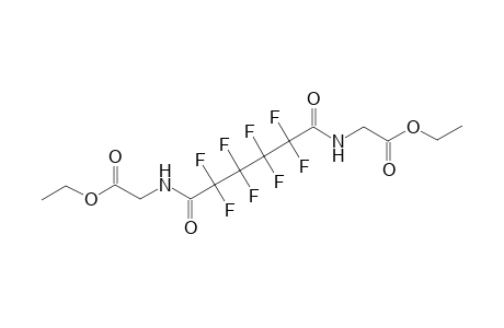 ethyl ({6-[(2-ethoxy-2-oxoethyl)amino]-2,2,3,3,4,4,5,5-octafluoro-6-oxohexanoyl}amino)acetate