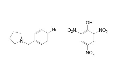1-(p-bromobenzyl)pyrrolidine, picrate