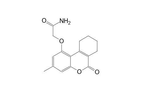 2-[(3-methyl-6-oxo-7,8,9,10-tetrahydro-6H-benzo[c]chromen-1-yl)oxy]acetamide