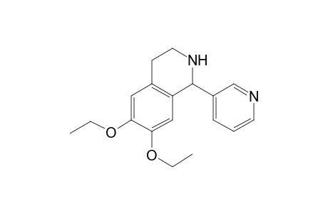 6,7-Diethoxy-1-pyridin-3-yl-1,2,3,4-tetrahydro-isoquinoline