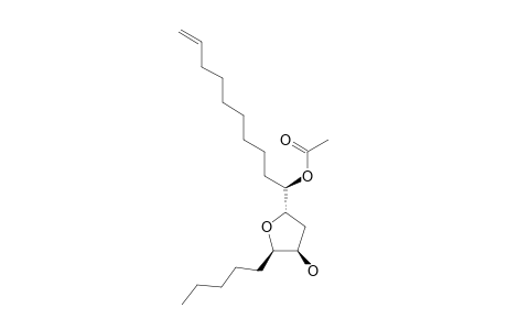 (6S,7S,9R,10R)-6,9-Epoxynonadec-18-ene-7,10-diol 10-acetate