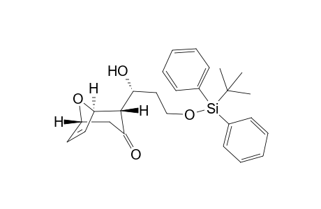 (1R,2S,5R)-2-((R)-3-(Tert-butyldiphenylsiloxy)-1-hydroxypropyl)-8-oxabicyclo-[3.2.1]oct-6-en-3-one