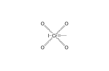 trans-Tetracarbonyliodo(methylcarbyne)chromium