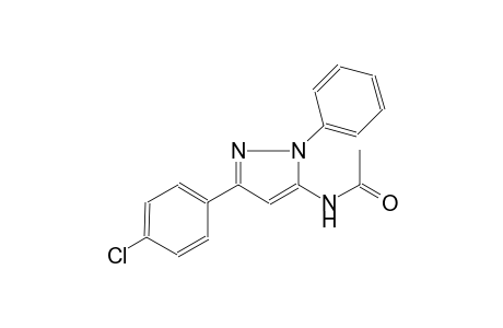 acetamide, N-[3-(4-chlorophenyl)-1-phenyl-1H-pyrazol-5-yl]-