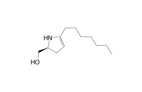 2H-Pyrrole-2-methanol, 5-heptyl-3,4-dihydro-, (S)-
