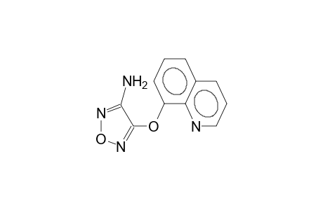 3-amino-4-(8-quinolinyloxy)furazane